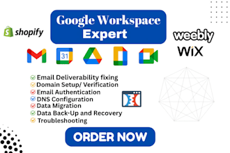 do anything related to gmail, g suite, google workspace, zoho, office365