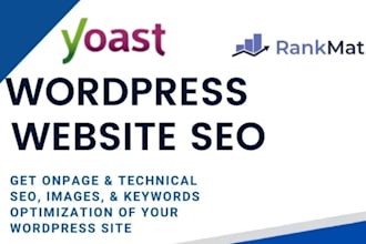 do wordpress , wix seo, voice search optimization and advanced keyword research
