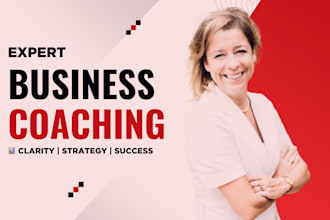 be your business coach, consultant, and mentor for strategy, ideas, and advice