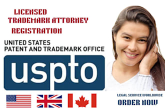 be your licensed US trademark attorney, trademark registration, office action