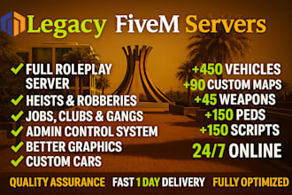 create your dream fivem roleplay server