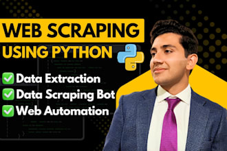 build robust web scraping pipelines and custom data extraction tools