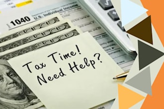prepare usa tax return, form 1040, form 1065 1583, form 5472, form 1120 llc tax