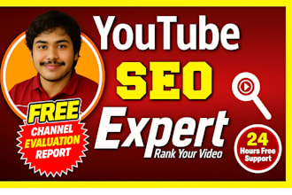 do best youtube channel SEO for improving video rank