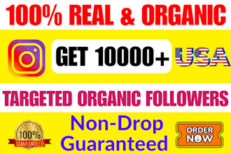 increase 10k instagram usa followers with lifetime guarantee