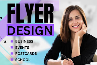 get your stunning, creative and eye catching event flyer, church, business,