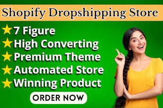 design or redesign a modern responsive shopify store