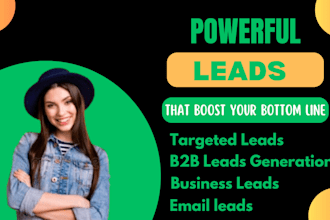 do b2b lead generation, sales leads, business leads, targeted leads