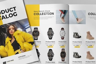 design product catalog, catalogue design magazine design