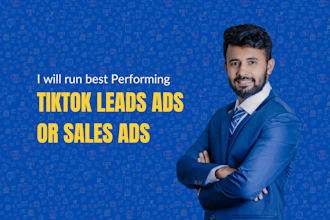 set tiktok lead ads or sales ads