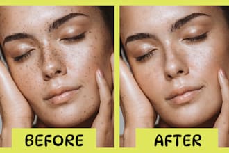 remove acne, dark spots, and retouch skin