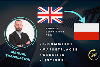 write or translate product description with SEO