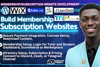 subscription website paid membership pro memberpress website ultimate member