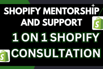 be shopify mentor dropshipping coach ecommerce consultants developer expert