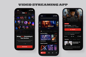 develop video streaming app streaming app video streaming website
