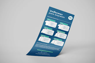 design a custom flyer for your brand that creates impact and connection