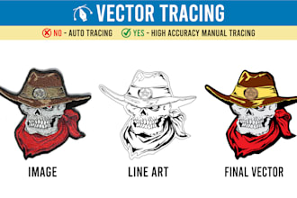 manually redraw and vector trace your logo or image accurately