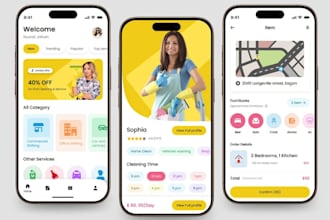 build a laundry app, on demand pickup delivery website, and booking system