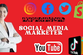 social media marketing, tiktok, fb, ig shop,  youtube, meta ads campaigns
