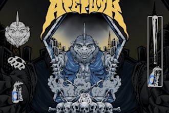draw amazing handrawn illustrations for your brand