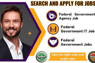 search and apply for federal government and it jobs on your behalf