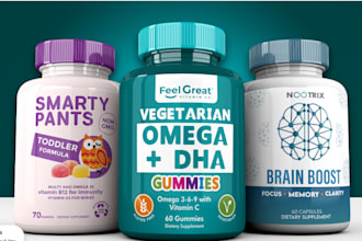 create fda and canada nutrition fact label, product, design cosmetic packaging