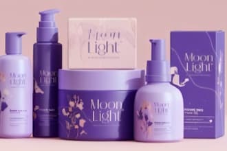do attractive peptide, pouch, supplement, bottle, spary, cosmetic label design