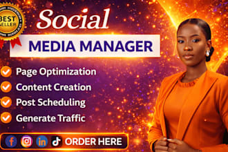 be social media marketing manager content creator social media manager fb posts
