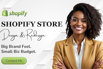 redesign shopify website, shopify store redesign, shopify website redesign