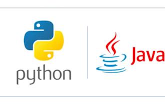 do java spring, javascript, python programming project
