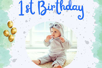 design invitations for party, event, and business greeting card