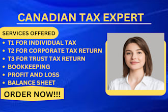 prepare and efile canadian corporation tax return t2