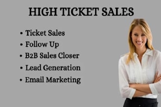 be your high ticket b2b lead generation mlm leads medicare leabe ds sales closer