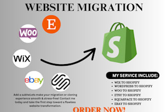 migrate wordpress to shopify wix to shopify website migration service expert pro