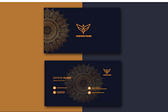 create a stunning and professional business card design