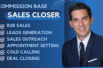 be commission sales closer sales agent sales rep and salesman to boost sales