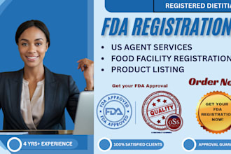 register your business with the fda for food facility and product listing