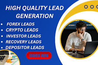generate verified forex leads depositor lead investor lead email list MLM leads