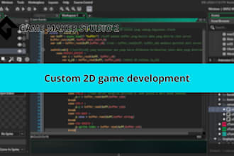 create a 2d gamemaker prototype for your game idea