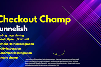 develop checkout champ with shopify and woocommerce