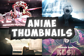 make stunning amv anime thumbnails at a discount
