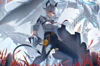 draw wallpaper anime illustration and other