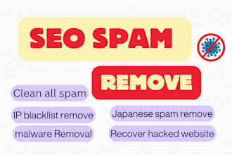 fix hacked website japanese keywords seo spam and malware removal