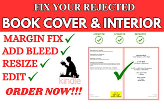 fix your margin error, paperback formatting