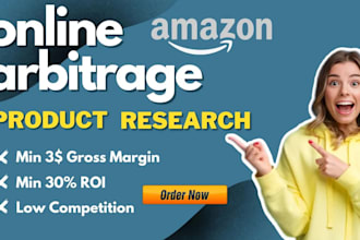 do online arbitrage amazon fba product research for you