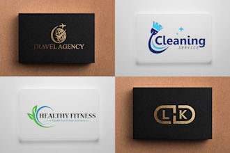 create modern minimalist business logo design