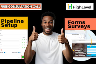 develop gohighlevel CRM mortgage brokerage calendars forms surveys pipelines ai
