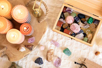 provide powerful distance reiki amplified with crystals