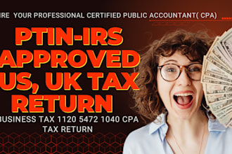 do US tax filing UK cpa tax returns UK llc tax business tax return 1040