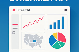 create modern ai ml integrated web app with streamlit